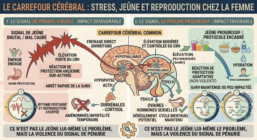 image stress jeûne reproduction